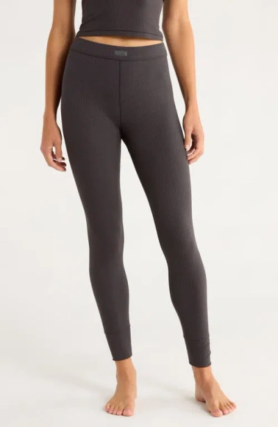 Ugg(r) Paloma Ii Rib High Waist Lounge Leggings In Black
