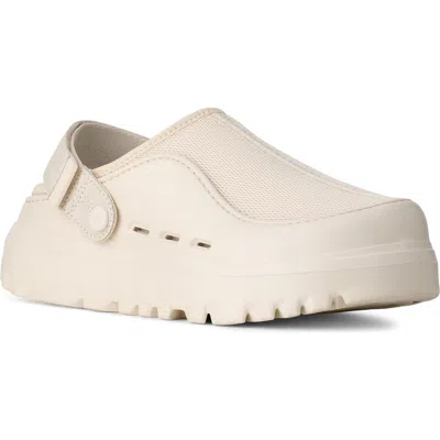 Ugg Peakmod Sculpted Clogs Round Toe Sandals In Neutral