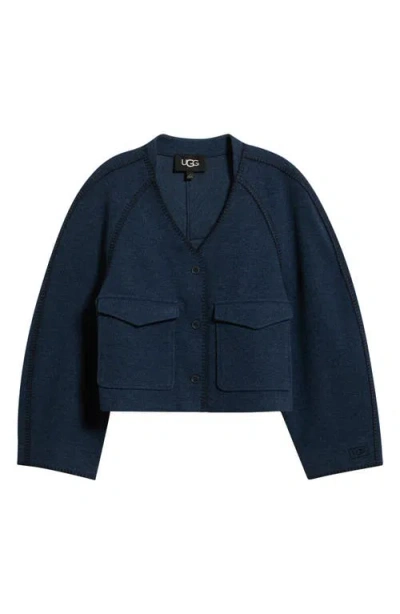 Ugg (r) Rina Button-up Top In Blue
