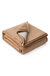 Ugg(r) Salt Creek Faux Fur Throw Blanket In Sandalwood