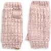 Ugg(r) Space Dye Fingerless Gloves In Ashen Rose Multi