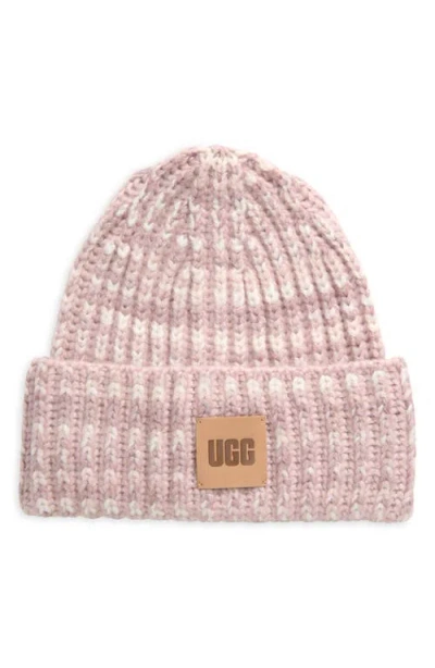 Ugg(r) Spacy Dye Knit Beanie In Ashen Rose Multi
