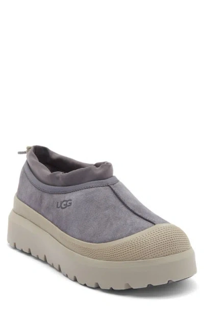 Ugg(r) Tasman Waterproof Hybrid Slip-on In Gray