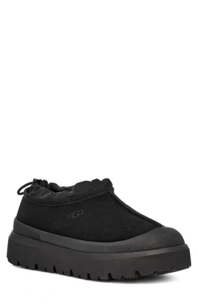 Ugg(r) Tasman Waterproof Hybrid Slip-on Shoe In Black