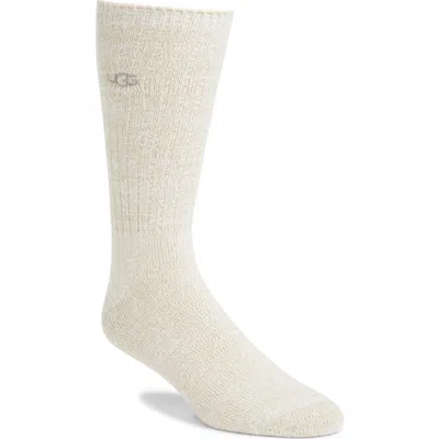 Ugg (r) Trey Rib Crew Socks In White