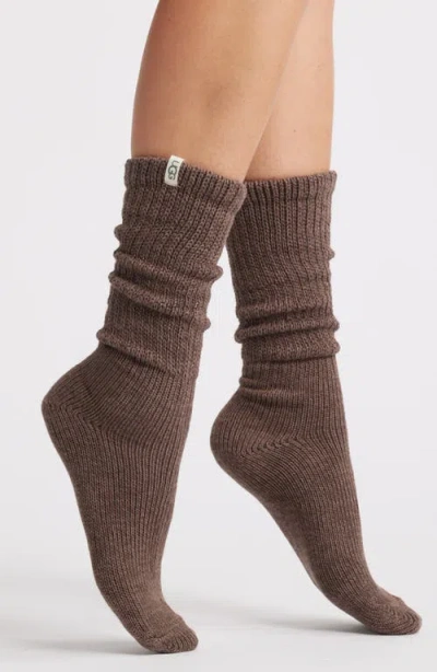 Ugg(r) Tyla Ii Slouchy Crew Socks In Blue