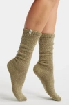 Ugg(r) Tyla Ii Slouchy Crew Socks In Green