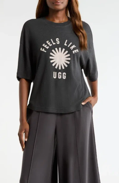 Ugg (r) U Feels Like Graphic T-shirt In Black