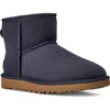 Ugg(r) Ugg Classic Mini Ii Genuine Shearling Lined Boot In Blue