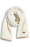 Ugg(r) Uggfluff Scalloped Scarf In Neutral
