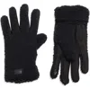 Ugg Fluff Gloves In Black
