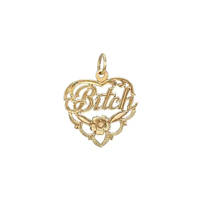 Öugie Women's Gold Bitch Pendant