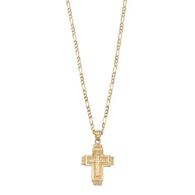 Öugie Women's Gold The Geo Cross Necklace