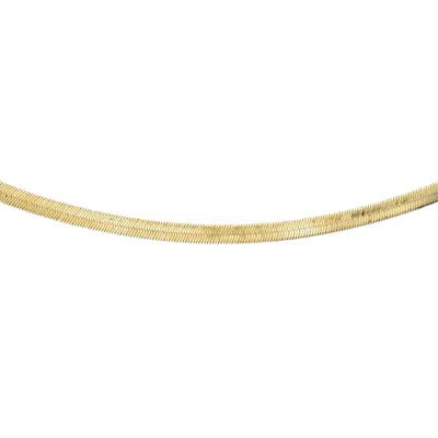 Öugie Women's Gold The Herringbone Chain