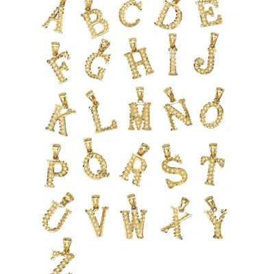 Öugie Women's Gold The Initial Pendant
