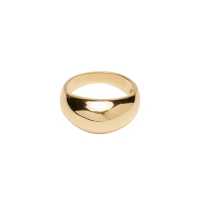 Öugie Women's Gold The Large Dome Ring