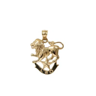 Öugie Women's Gold The Leo Pendant