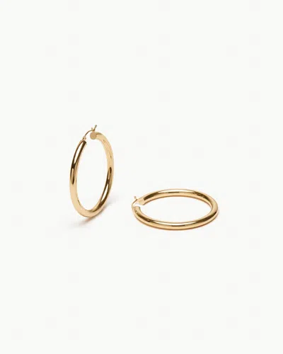 Öugie Women's Gold The Medium Tube Hoops