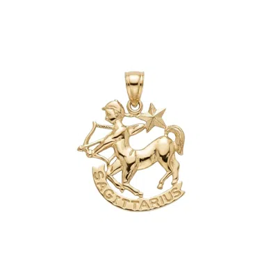 Öugie Women's Gold The Sagittarius Pendant