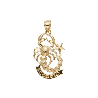 Öugie Women's Gold The Scorpio Pendant