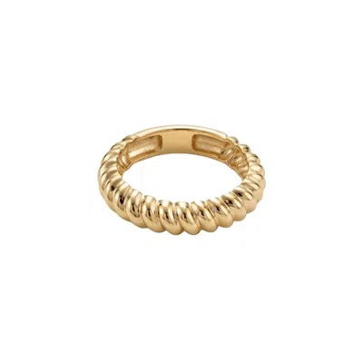 Öugie Women's Gold The Twist Ring