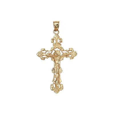 Öugie Women's Gold The Xl Crucifix Pendant