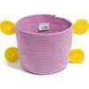 Ugly Rugly Small Spiral Storage Basket In Purple