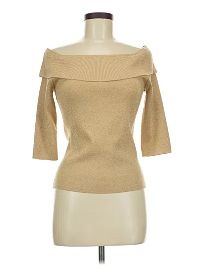 Pre-owned U-knit Cardigan Sweater In Brown