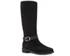 Ulan Waterproof Tall Riding Boots In Black In Black