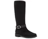 Ulan Waterproof Tall Riding Boots In Black In Black