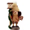 Ulbr Christian Icht Ornament - Gingerbread Boy - 5"h X 2.5"w X 2.5"d