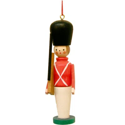 Ulbr Christian Icht Ornament - Toy Soldier - 3.5"h X 1"w X .75"d