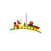 Ulbr Christian Icht Ornament - Train On Arch - 1.5"h X .5"w X 4.25"d