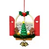Ulbr Christian Icht Ornament - Window With Gingerbread - 3"h X 3"w X 1"d