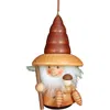 Ulbr Christian Icht Ornament - Woodsman - 4"h X 2.25"w X 2"d