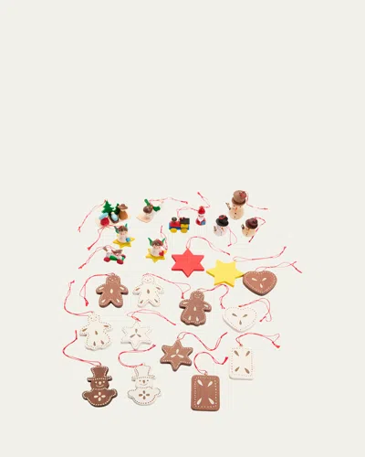 Ulbricht Christmas Advent Calendar Ornaments In Multi