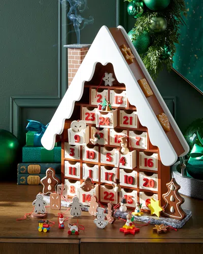 Ulbricht Gingerbread House Christmas Advent Calendar In Multi