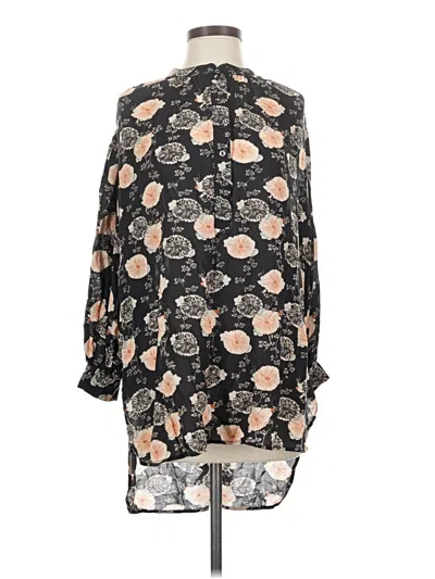 Pre-owned Ulla Johnson 3/4 Sleeve Blouse In Black