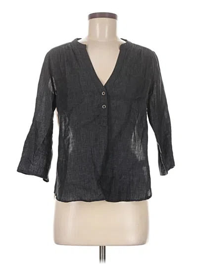 Pre-owned Ulla Johnson 3/4 Sleeve Blouse In Gray