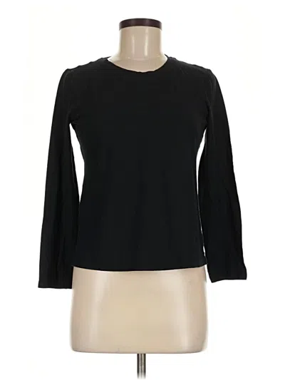 Pre-owned Ulla Johnson 3/4 Sleeve T-shirt In Black