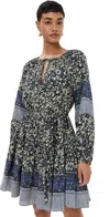 Ulla Johnson Abri Mini Dress In Raven In Blue