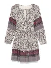 Ulla Johnson Abri Mini Dress In Red