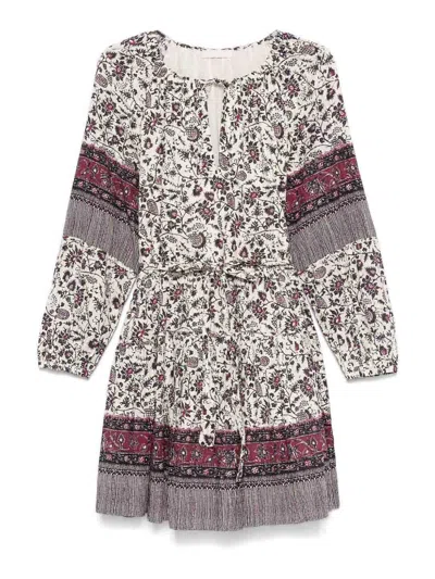 ULLA JOHNSON VESTIDO CORTO - ROJO