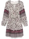 Ulla Johnson Abri Mini Dress In Red