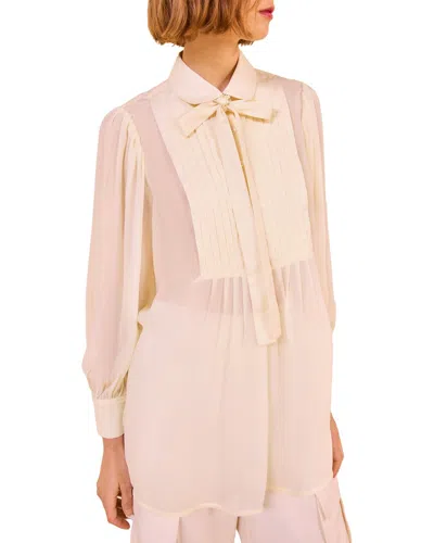 Ulla Johnson Adelaide Tunic In Pearl