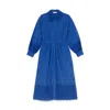 Ulla Johnson Adette Dress In Cobalt