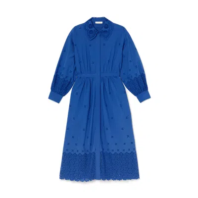 Ulla Johnson Adette Dress In Cobalt