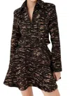 Ulla Johnson Adoni Jacket In Onyx In Black