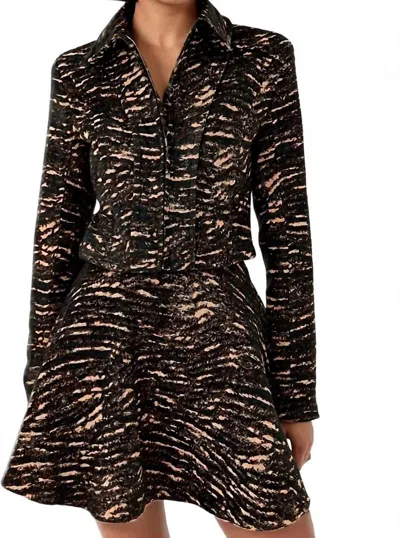 Ulla Johnson Adoni Jacket In Onyx In Black