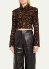 Ulla Johnson Adoni Jacket In Onyx In Black